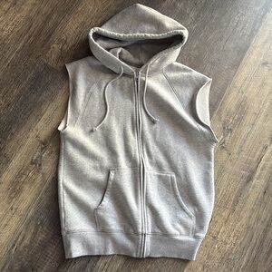 Boyfriend Hoodie Vest